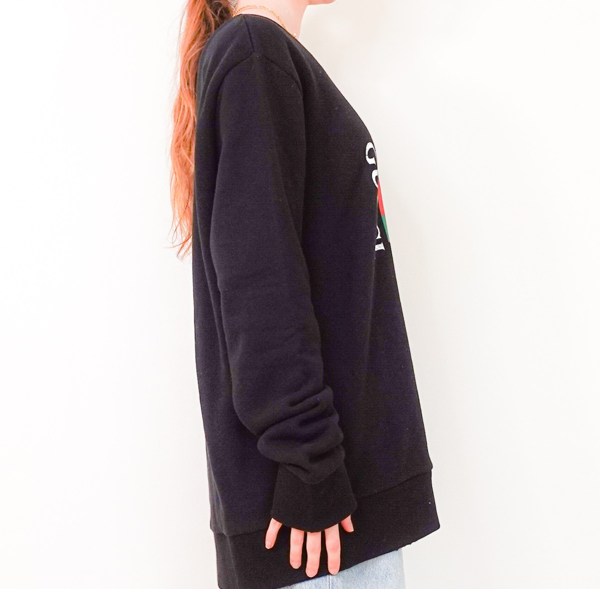 RELOVED AGAIN | Gucci black sweatshirt with logo XL RRP £760