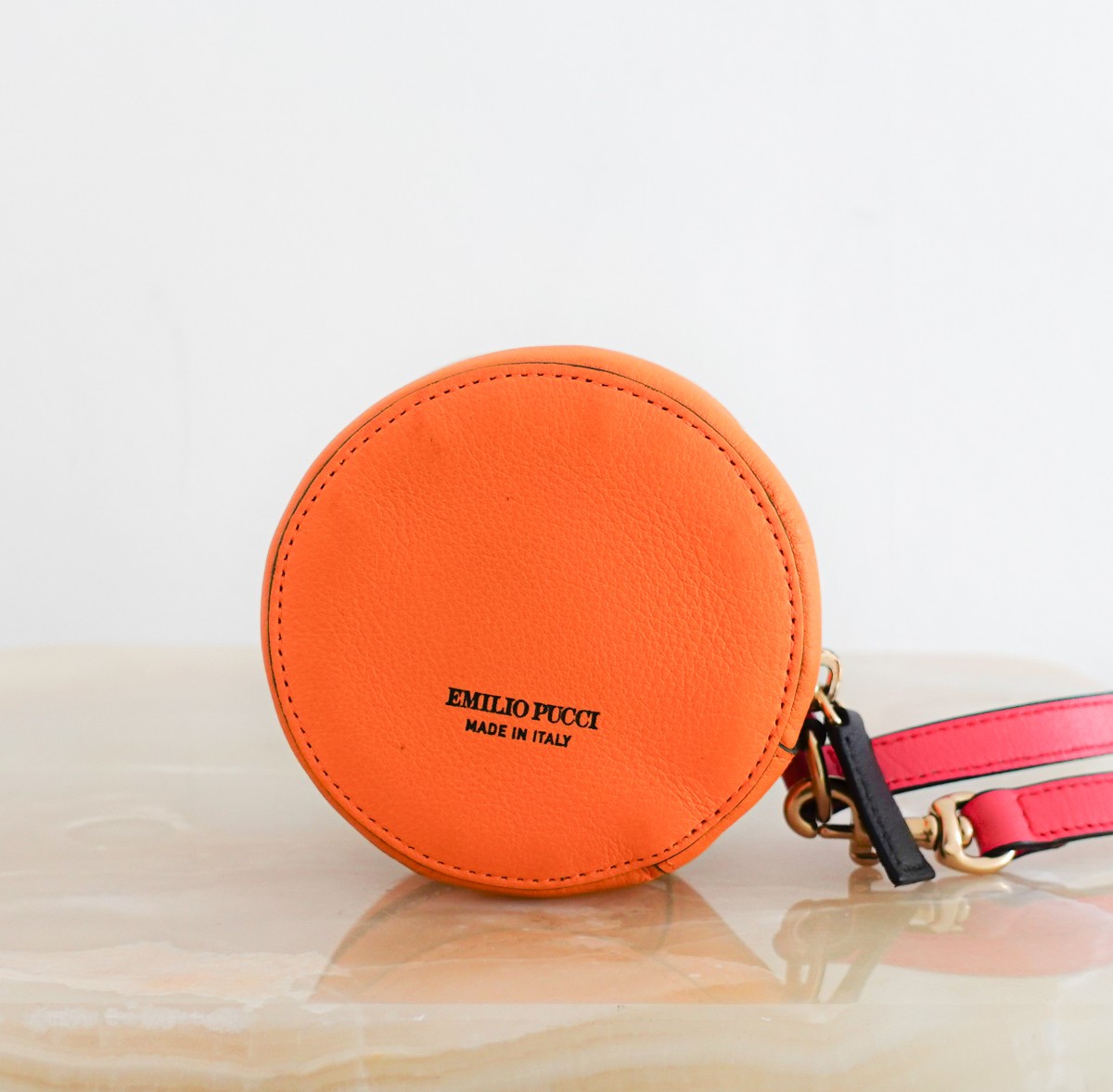 RELOVED AGAIN | Emilio Pucci coin orange purse RRP £270